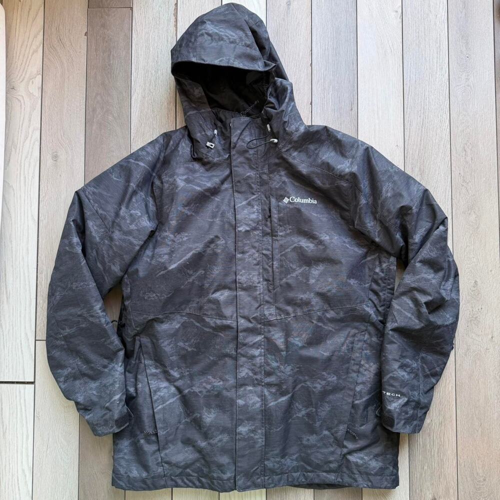 Columbia interchange omni heat waterproof jacket